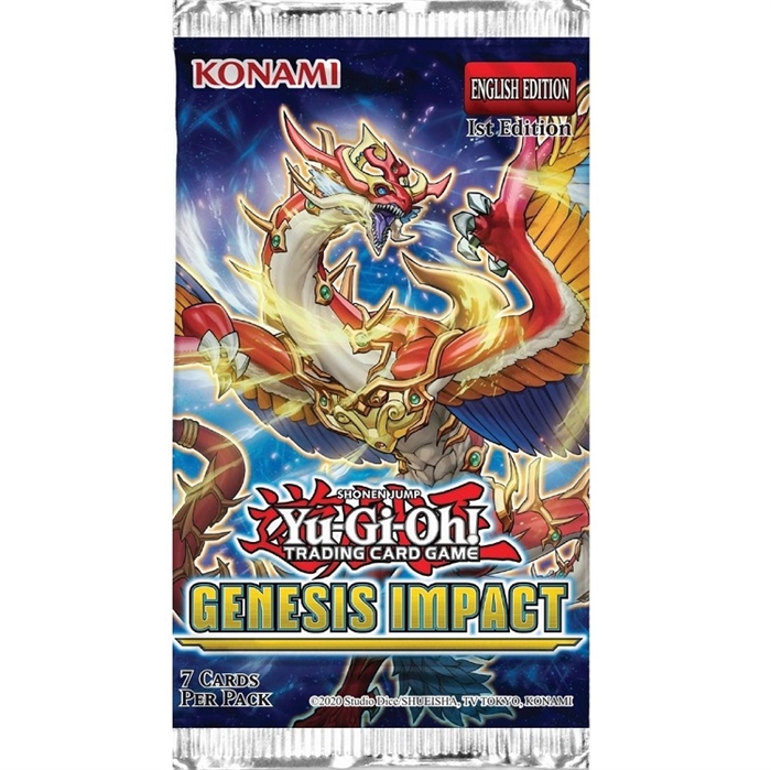 Genesis Impact - Booster Pakke - Yu-Gi-Oh kort